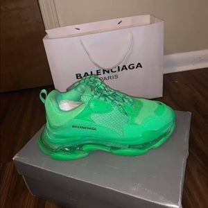 Slime Green Balenciagas